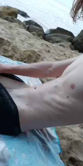 anyone wanna join me on the beach this morning😊?