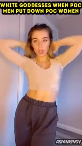 Just a reminder, everything I post on this sub is strictly play. No way in hell I’m bothering dating an uncultured yt girl irl.