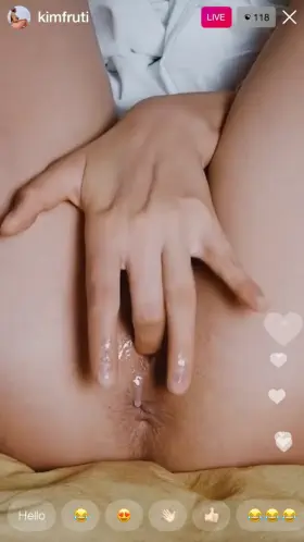 LIVE Insta hmm horny and alone...how would you make her wet?
