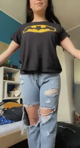 She can hide them well