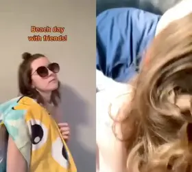 these tiktok side by side trends are so hot