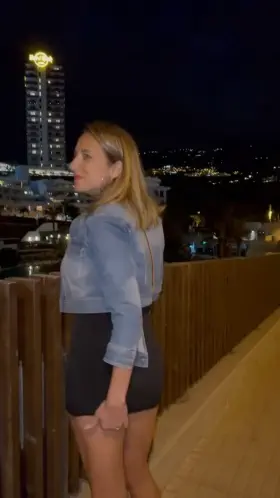 My favourite anal plug in public