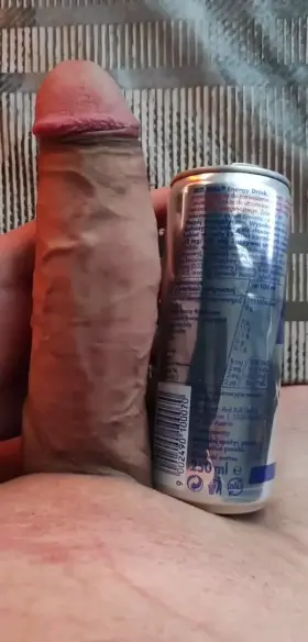 Comparing to red bull can!