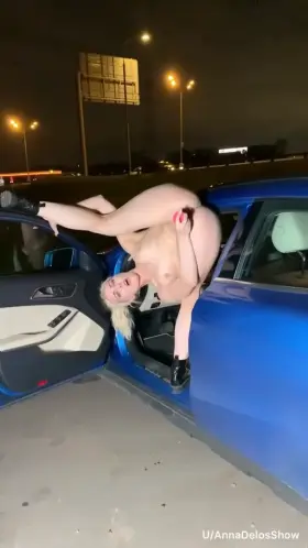 Wonder how fast the blood is rushing to her brain