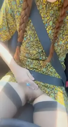 You’d never guess I’m not wearing panties.