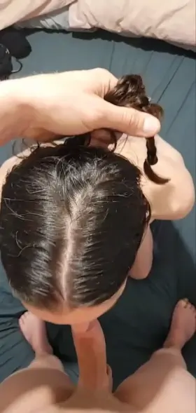 Restrained and face fucked!