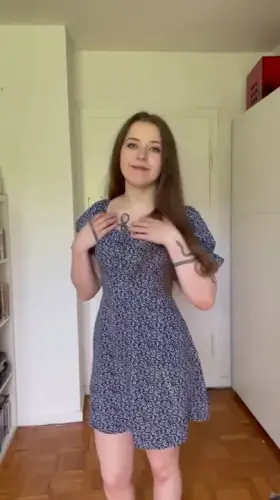 I'm hiding even more paleness under my little dress hehe c: