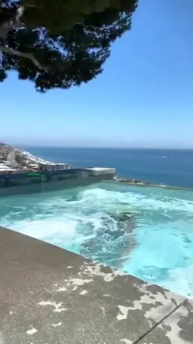 Gabbie Carter - Huge Boobs in Pool Reverse Slow Edit Video