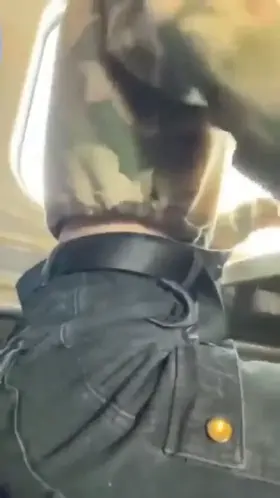 Teen Masturbating in Public