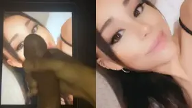 Ariana’s yummy face alone is enough to make you cum💦