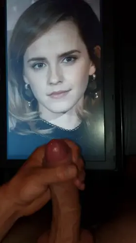Emma Watson cumtribute