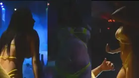 Rap video vixen has promising career as cum dump (Skip half way through for the action)