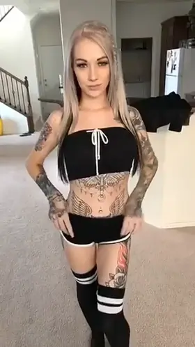 I love walking around my house in panties☺️