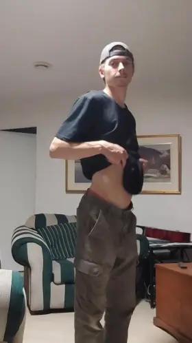 I love getting naked after work🙈