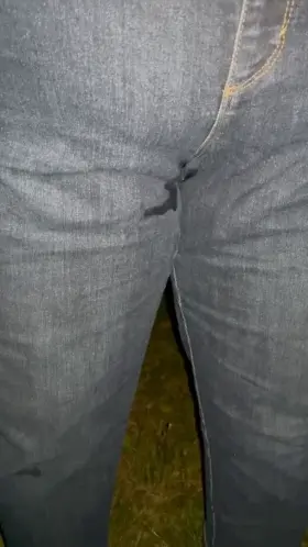 Oopsie. I peed my jeans, daddy. ☺️