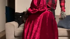 Wolf finally caught up to the little red riding hood. Time to pay up 🍆💦 [OC]