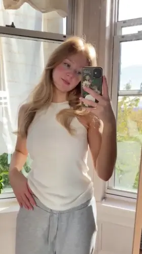 [F] keeping my casual look hot by not wearing any lingerie underneath….