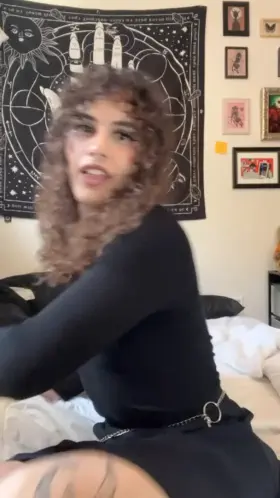 hope you dont mind balls under my skirt 🥺