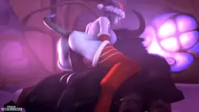 Draenei riding Minotaur (The Firebrand) [World of Warcraft]