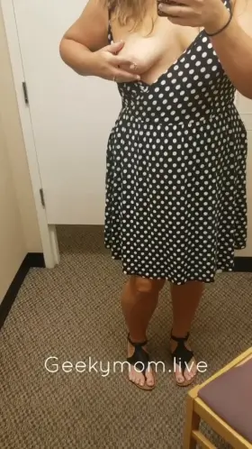 Horny in the dressing room again