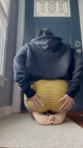 Would you leave handprints on this ass