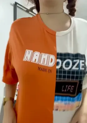 Suck on my boobs and you’ll get good luck [19]