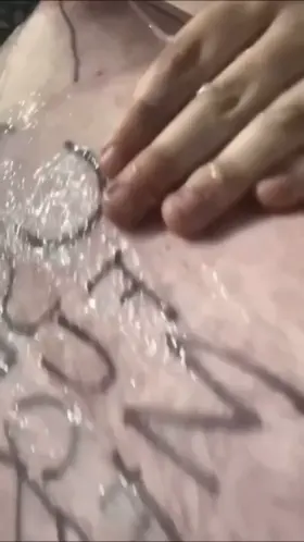 I made fake cum for a self bukkake! was it worth it🥺