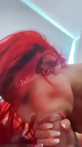 I keep practicing my blowjobs for when I become a pornstar. I think I’m getting better