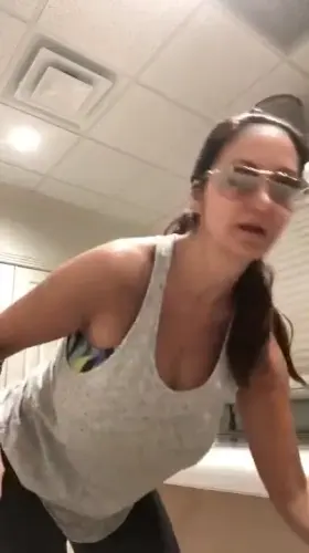 Ava Addams getting ready for some tanning sesh