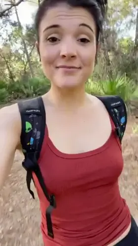 What would you do if you saw me on the walking trail filming this?