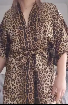 How does leopard print look on (or should I say off) me? 😜