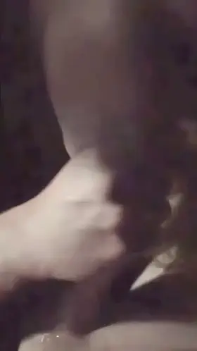 Slow motion cum slurp