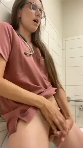 Would you ever suspect your nurse squirts on break?