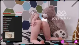 Gorgeous gamer girl haley spades spanking herself during her streaming session