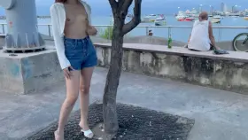 I got a caught at sea view beach Thailand 😘