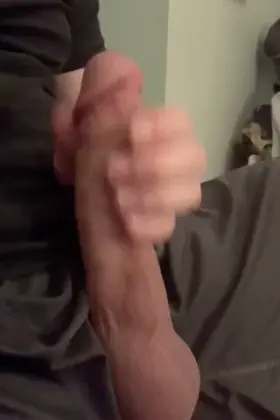 proof i love sloppy thick cum on my balls