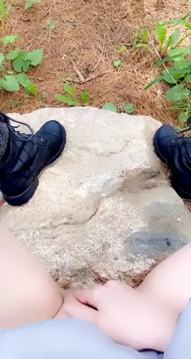 There's a reason Daddy invests in expensive waterproof boots for me💕