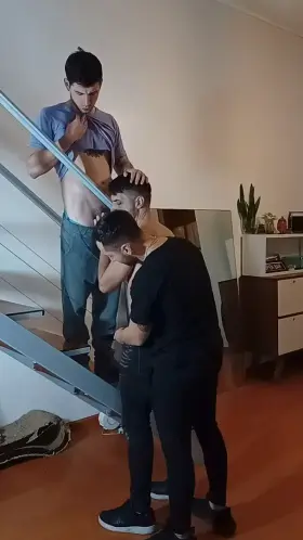I didn't know it could be so exciting to fuck like that on a staircase but.... 🥵🤤