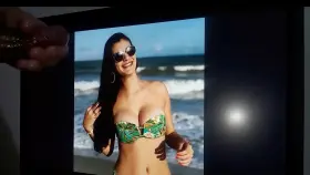 Cum Tribute Request for Beautiful Brazilian with Big Boobs