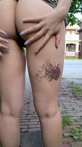 People walking by and I love it