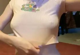Flashing Small Tits