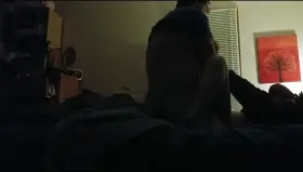 In the dark... (Sound on) (mf)