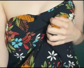 Titty play on a horny day OC reveal