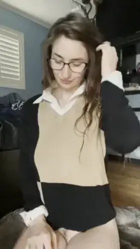 POV: I’m your nerdy college crush who’s hiding some knockers