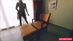 I put his ass on my huge cock 😍 Would you like to sit? 😏