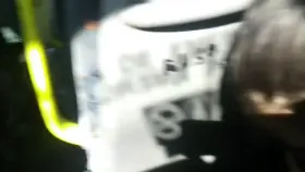 Risky Blowjob on small Bus