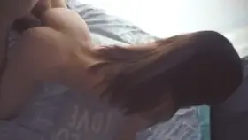 Doggy style anal with a small baby