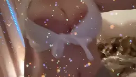 Has a glitter filter on but love bouncing ;)