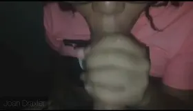 My neighbor with big tits gives me an incredible blowjob