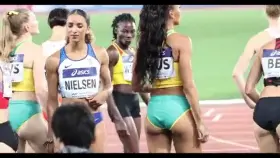 Laviai Nielsen's really cute